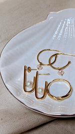 ORLIN Ohrring Perle | Earring Pearl Gold