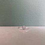 DEWI ROSEQUARZ Ring Silver