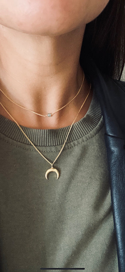 NALI Aventurin Halskette | Necklace Gold