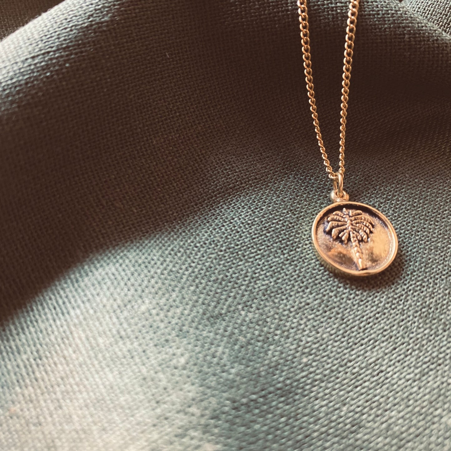 DREAMSEA. Collection | THE PALM Halskette | Necklace Gold