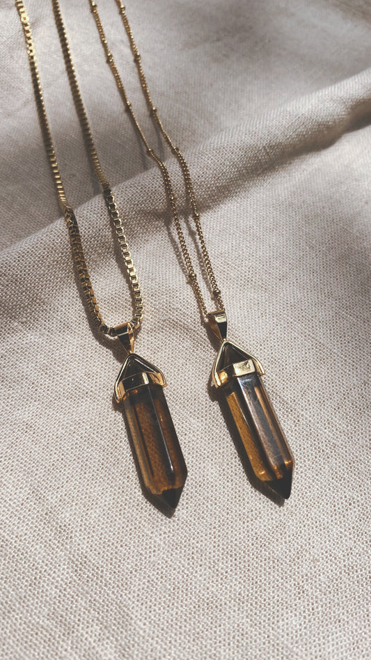 BELLE SMOKEY Halskette | Necklace Gold