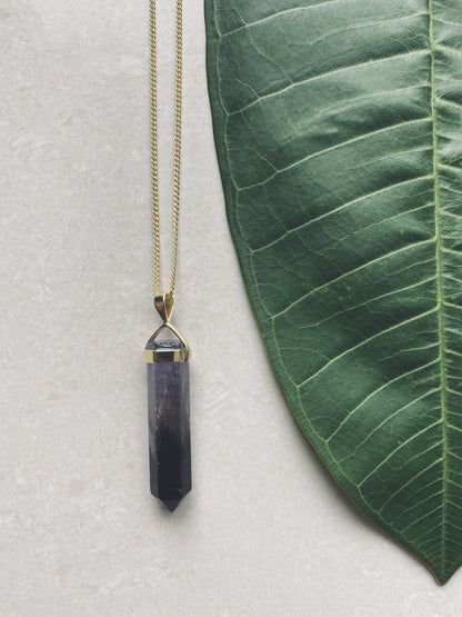 BELLE AMETHYST Halskette | Necklace Gold