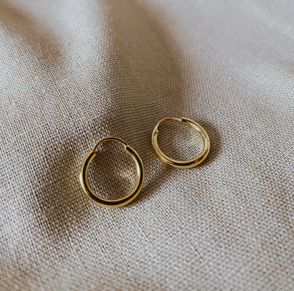 AULIA Ohrring 10mm | Earring Gold