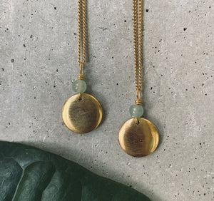 ANAM AVENTURIN Halskette | Necklace Gold