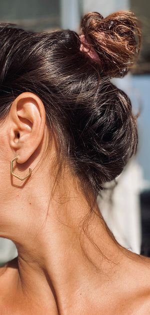 SARA Ohrring | Earring Gold - The Santai Collection