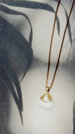 SERAYA SHELL Halskette | Necklace Gold