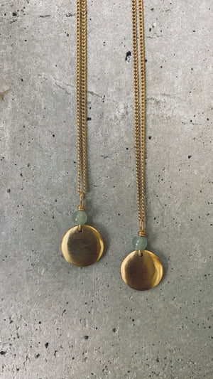 ANAM AVENTURIN Halskette | Necklace Gold