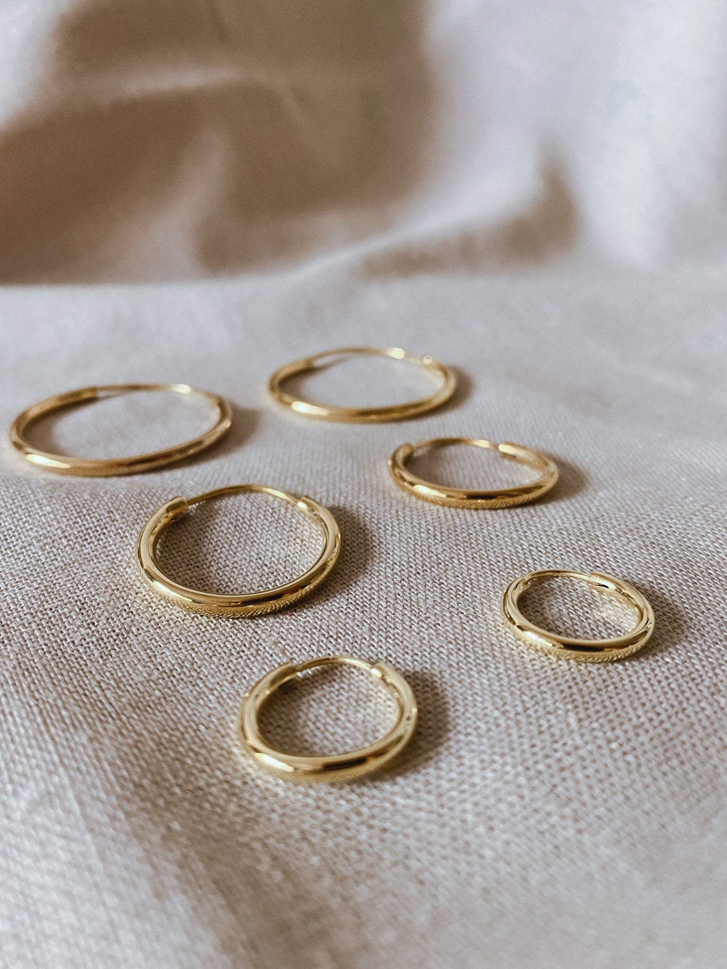 AULIA Ohrring 10mm | Earring Gold