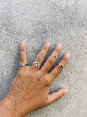 ITA TIGER EYE Ring Silver