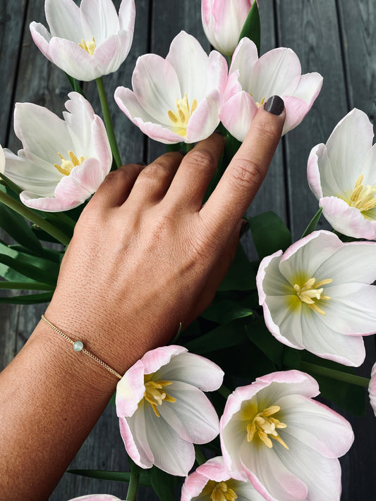 NALILET Aventurin Armschmuck | Bracelet Gold