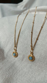 CINTA AMAZONIT Halskette | Necklace Gold