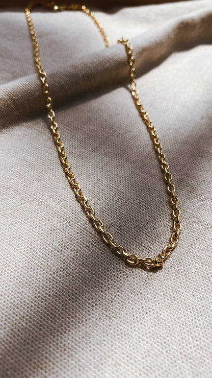 JAWAJIVA Choker (handmade from ONE BRASS STICK) Halskette | Necklace Gold