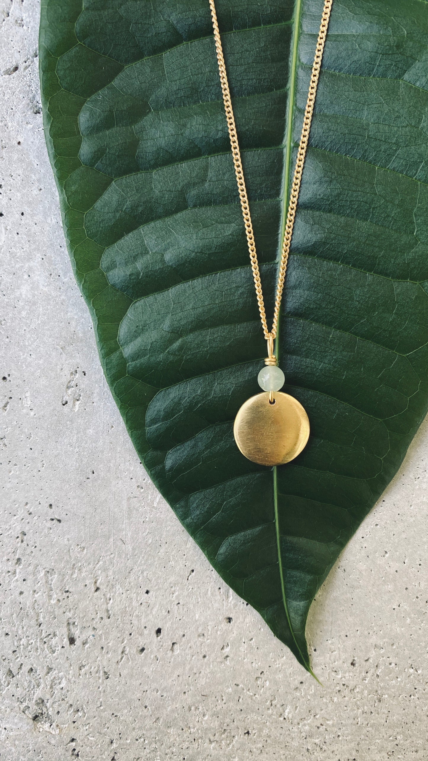 ANAM AVENTURIN Halskette | Necklace Gold
