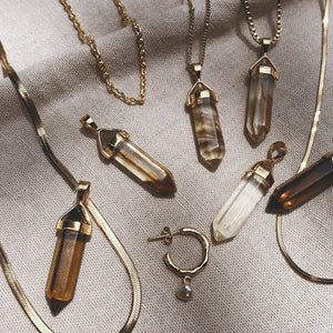 BELLE SMOKEY Halskette | Necklace Gold