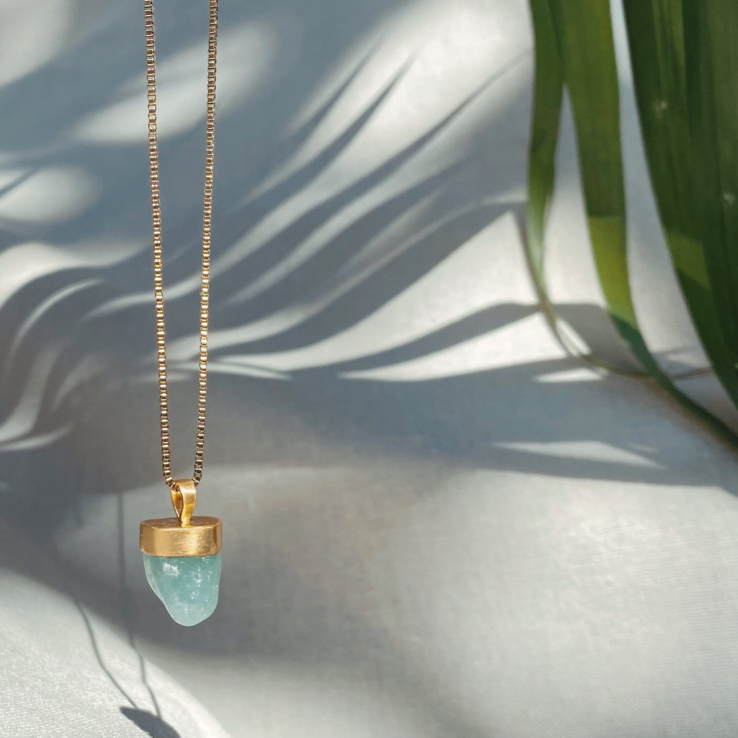 MENTARI AVENTURIN Halskette | Necklace Gold my