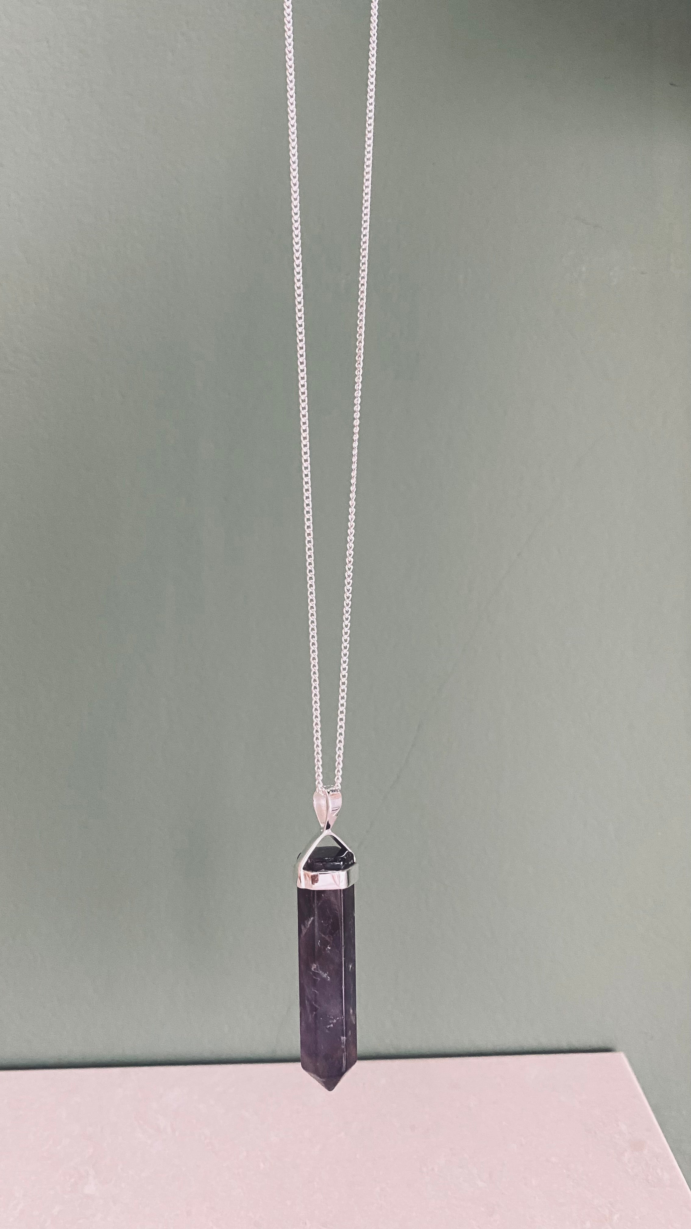 BELLE AMETHYST Halskette | Necklace Silver
