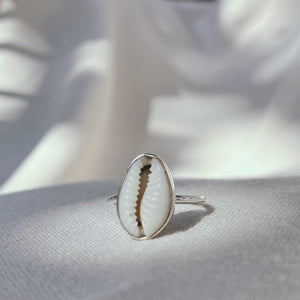 SARI SHELL Ring Silver