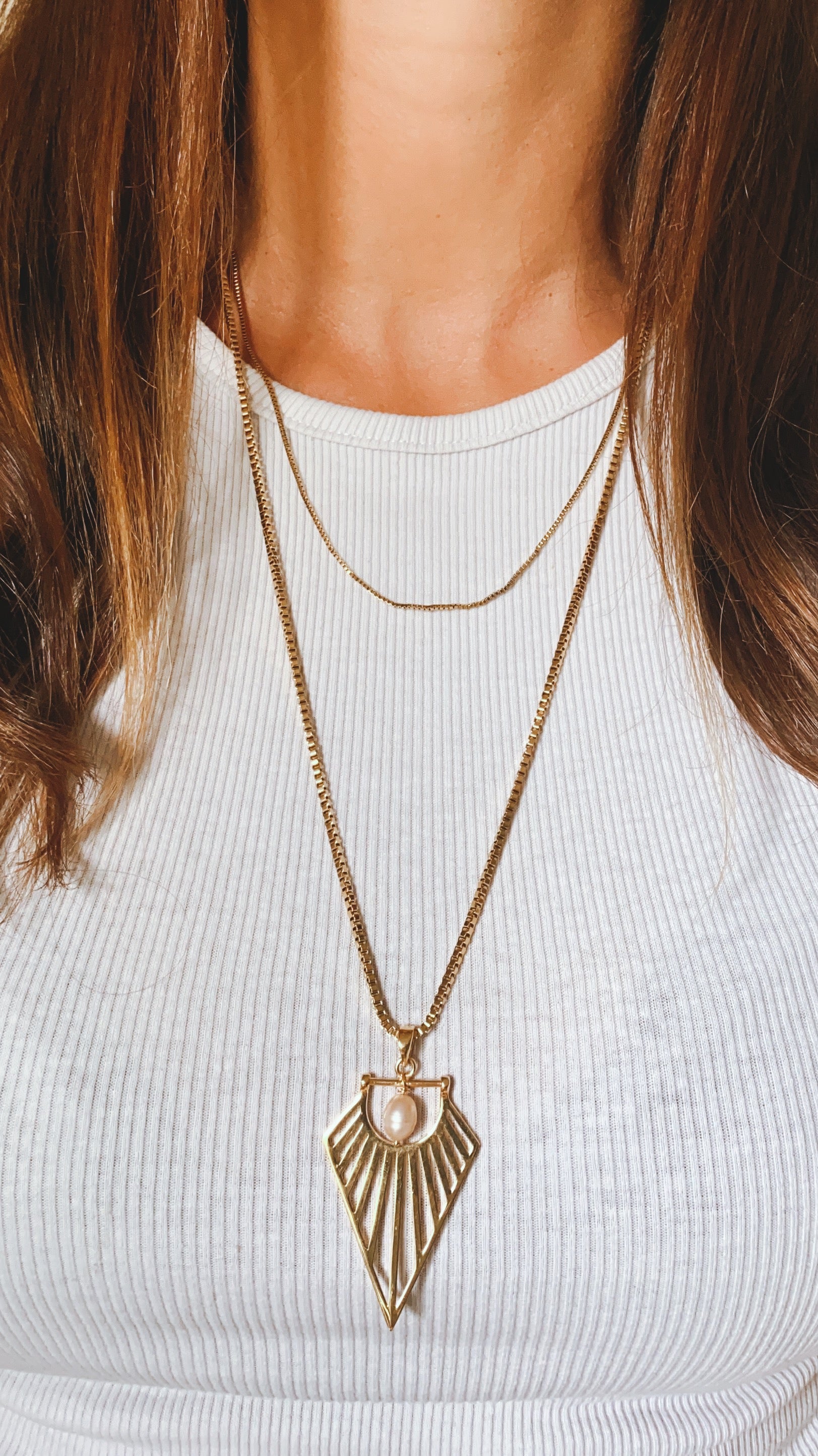 BOX CHAIN 60cm 2mm Stainless Steel Halskette | Necklace Gold