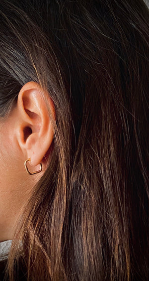 WIDYA small Ohrring | Earring Gold
