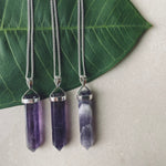 BELLE AMETHYST Halskette | Necklace Silver