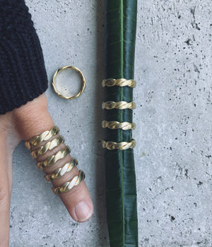 EKA LOVE FOR IMPERFECTION Ring GOLD