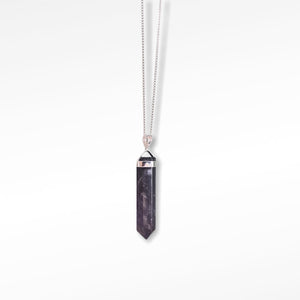 BELLE AMETHYST Halskette | Necklace Silver