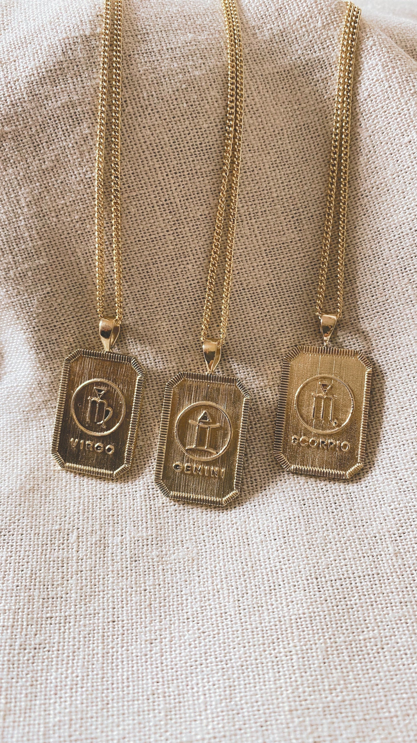 ZODIAC. Collection   VIRGO | JUNGFRAU Halskette | Necklace Gold | Sternzeichen Kette
