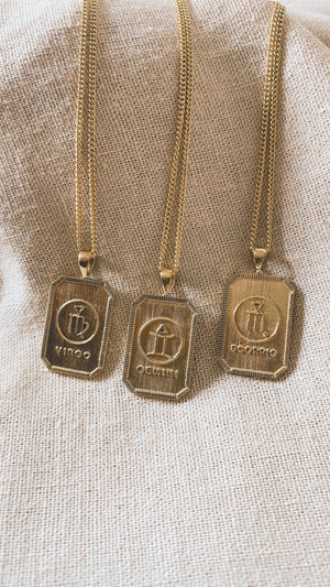 ZODIAC. Collection   VIRGO | JUNGFRAU Halskette | Necklace Gold | Sternzeichen Kette