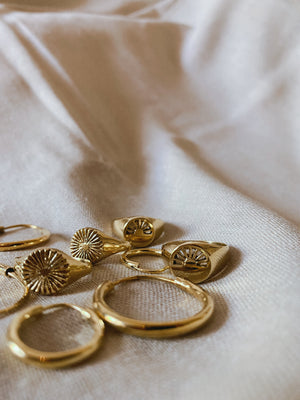 NINGRUM Ring Gold