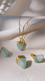 MENTARI AVENTURIN Halskette | Necklace Gold