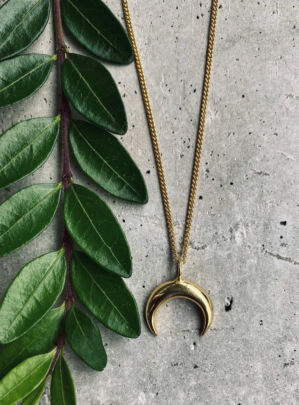 SEA YOU MOON Halskette | Necklace Gold