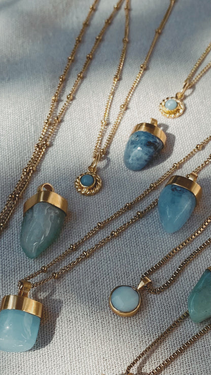 MENTARI AVENTURIN Halskette | Necklace Gold my