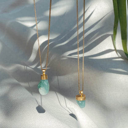 MENTARI AVENTURIN Halskette | Necklace Gold my