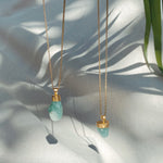 MENTARI AVENTURIN Halskette | Necklace Gold