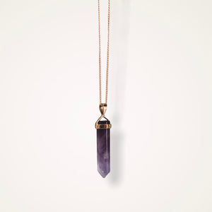 BELLE AMETHYST Halskette | Necklace Gold