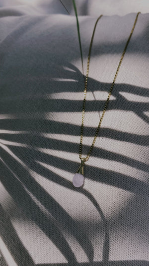 AMI AMETHYST Halskette | Necklace Gold