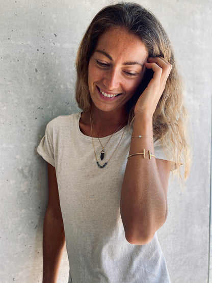 MARWATI MAGNESIT Halskette | Necklace Gold