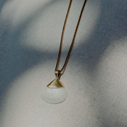 SERAYA SHELL Halskette | Necklace Gold