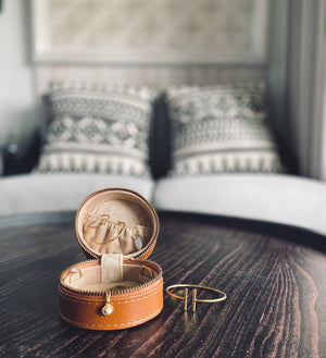 JEWELRY BOX | Lederimitat (veganes Leder) und Samt