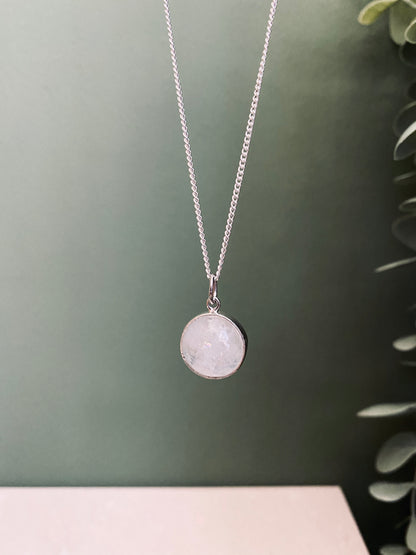 HANA Mondstein Halskette | Necklace Silver