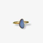 WINA Australischer Opal Ring Gold
